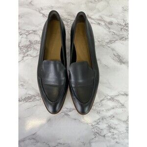 Everlane Women's Black The Modern Loafer Italian Leather SZ 7.5